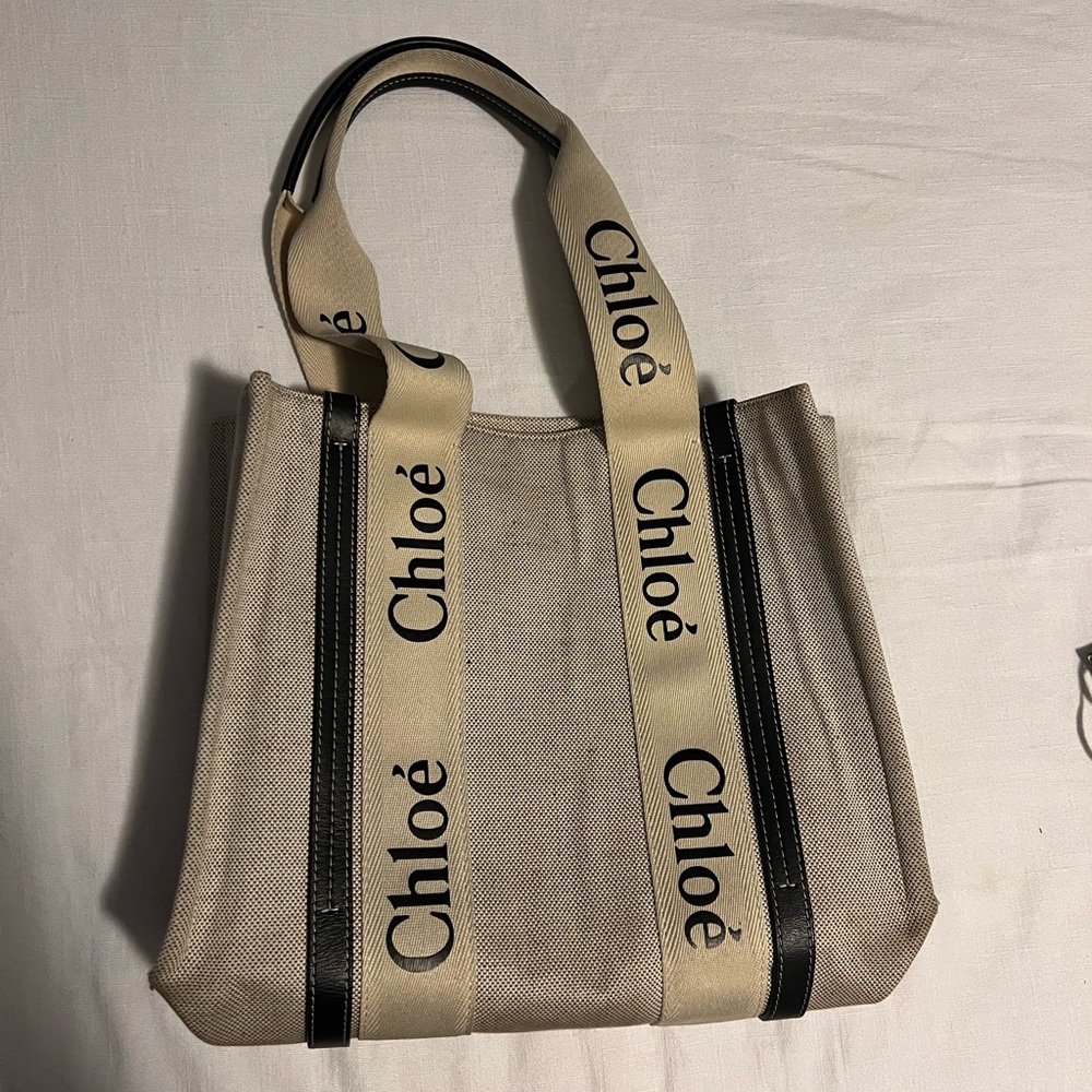Chloe Woody Tote Medium
